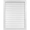 Ekena Millwork Vertical Surface Mount PVC Gable Vent: Functional, w/ 2"W x 2"P Brickmould Sill Frame, 28"W x 36"H GVPVE28X3603SF - alternate 1